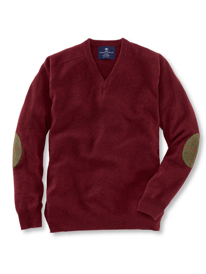 Alternatives Bild 1 zu Roter Lambswool-Pullover