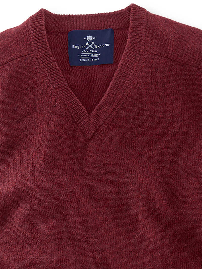 Alternatives Bild 2 zu Roter Lambswool-Pullover