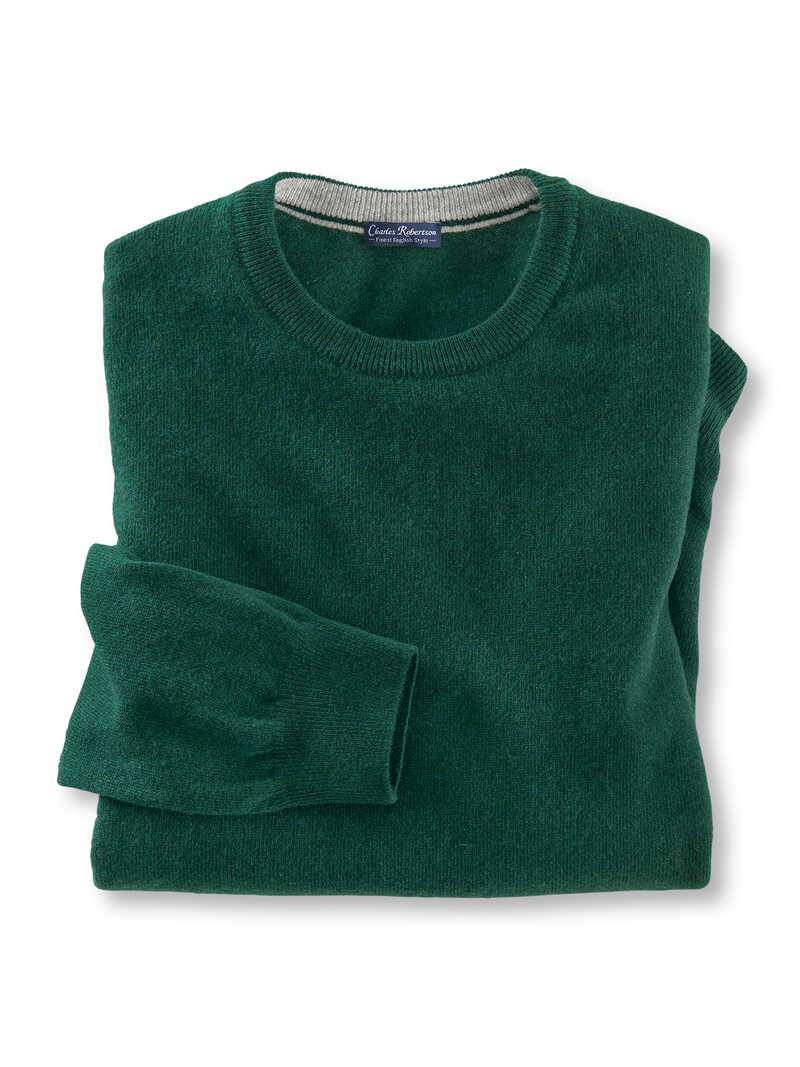 Produktbild zu Grner Lambswool-Pullover Hampton