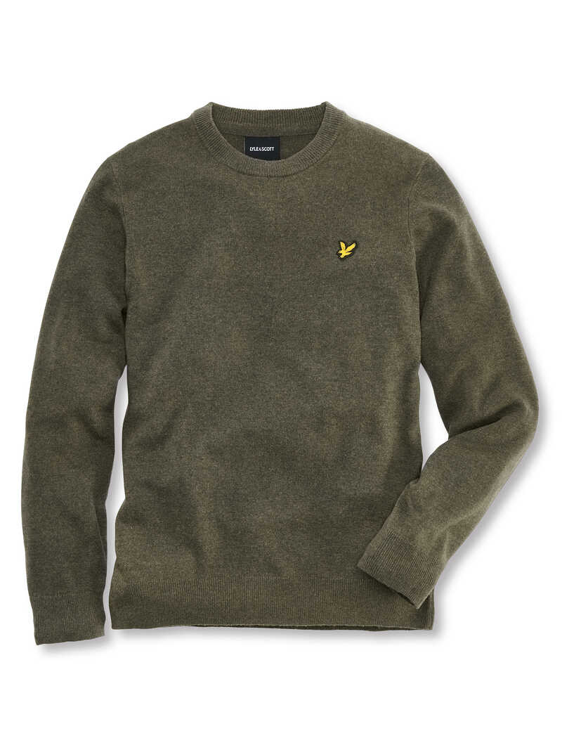 Produktbild zu Lambswool-Rundhalspullover