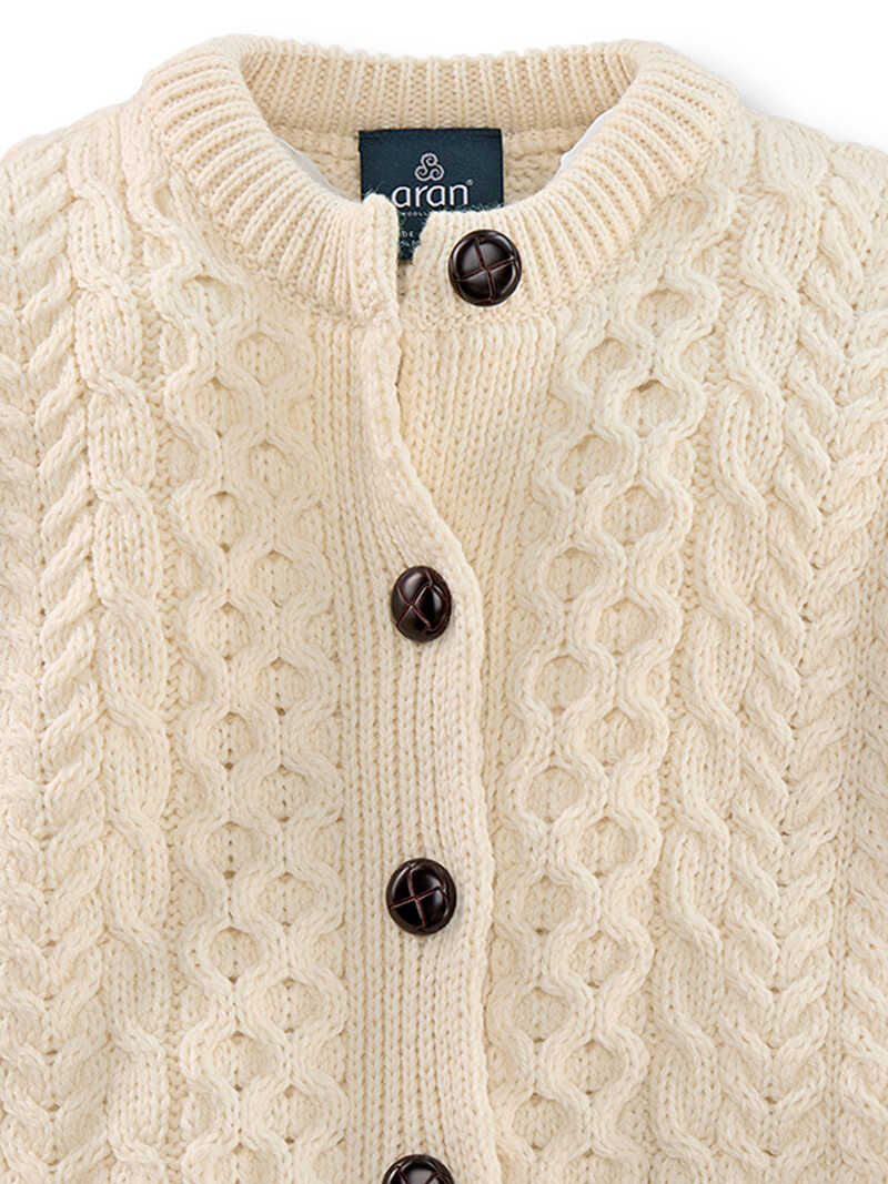 Alternatives Bild 4 zu Aran-Zopfstrickjacke