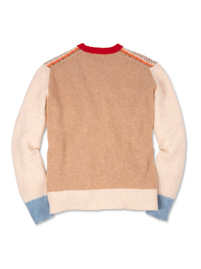 Alternatives Bild 3 zu Fair-Isle-Pullover mit Colourblocking