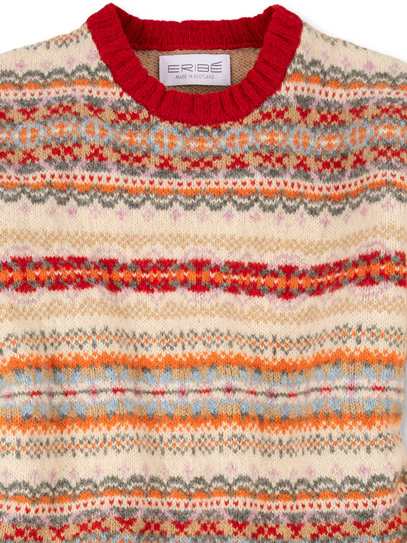 Alternatives Bild 4 zu Fair-Isle-Pullover mit Colourblocking