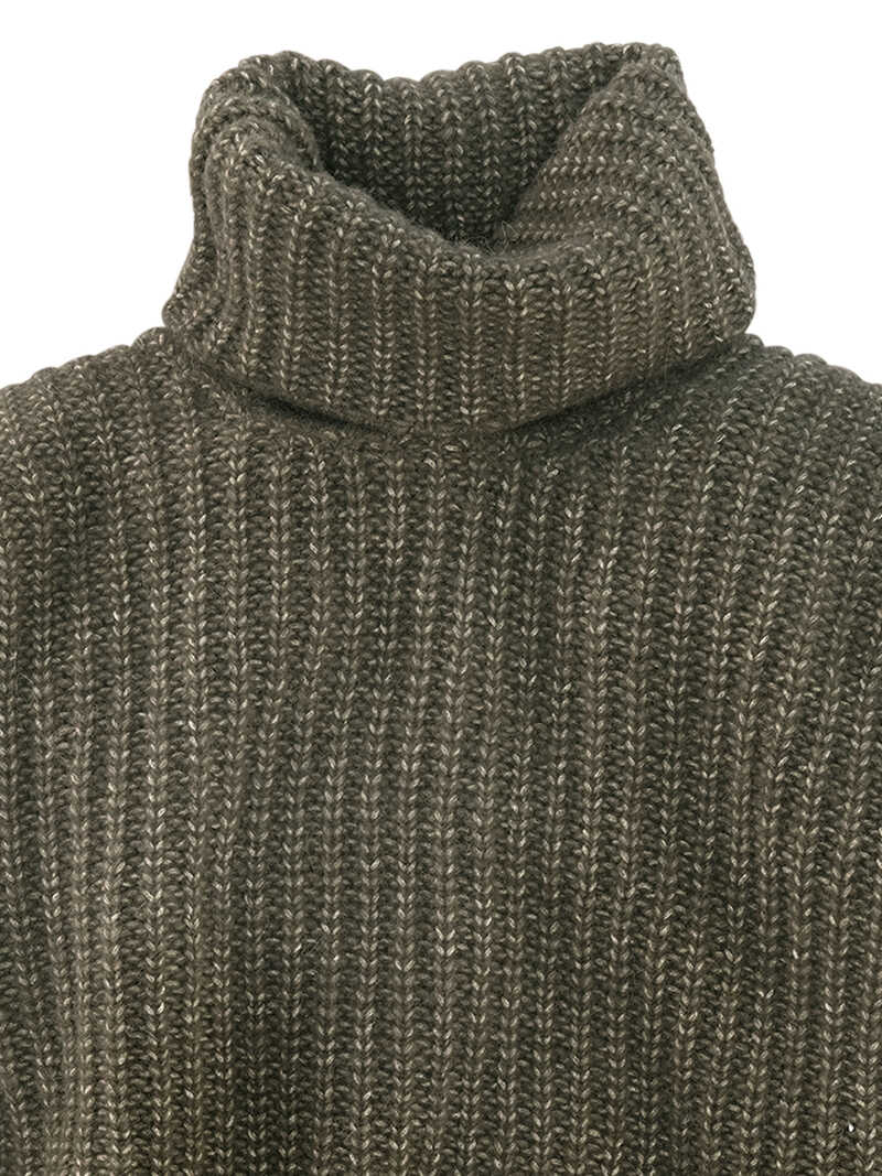 Alternatives Bild 4 zu Oversized-Rollkragenpullover