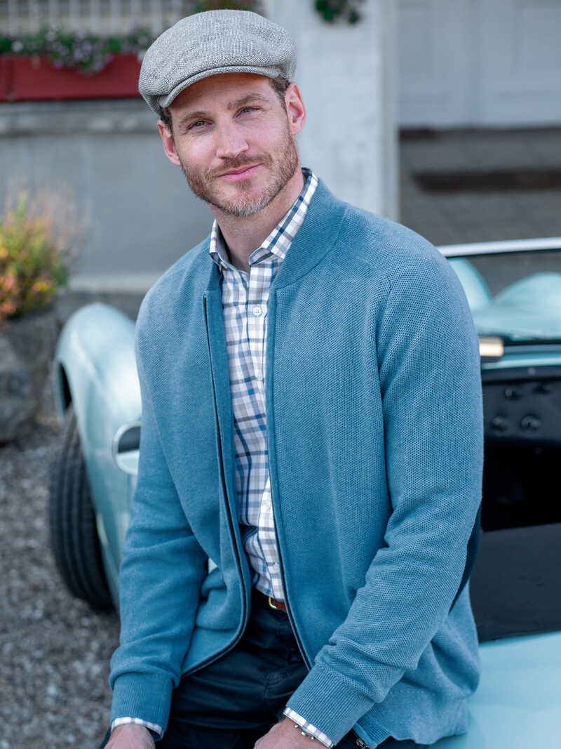 Alternatives Bild 3 zu Zip-Cardigan im Blousonstil