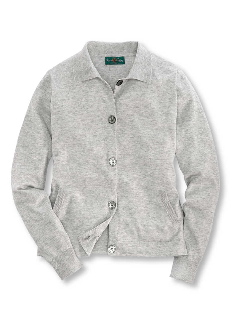Produktbild zu Polo-Cardigan Luxury Cotton