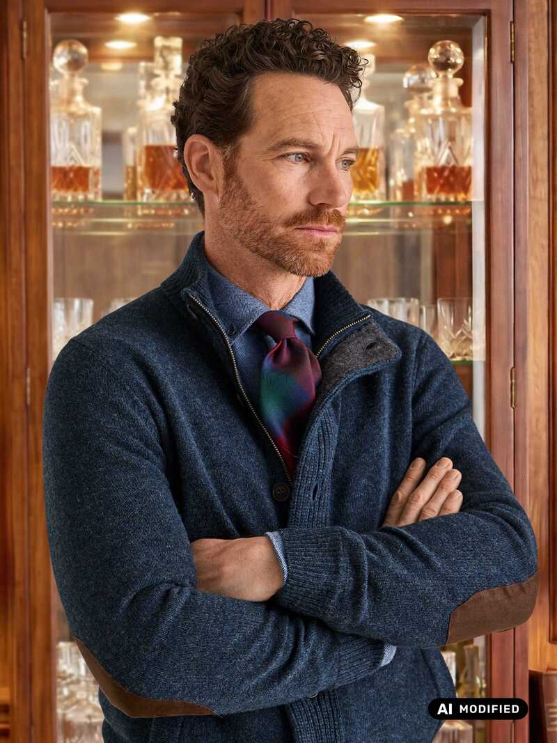 Alternatives Bild 2 zu Lambswool-Cardigan