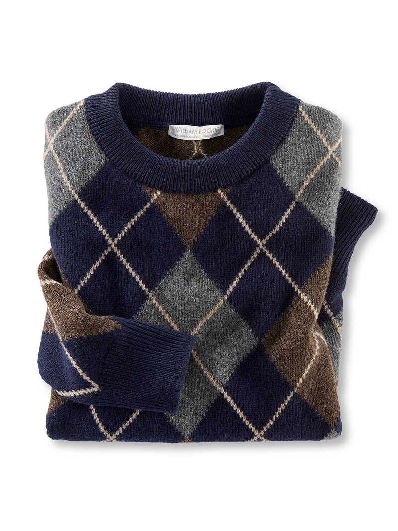 Alternatives Bild 1 zu Argyle-Pullover