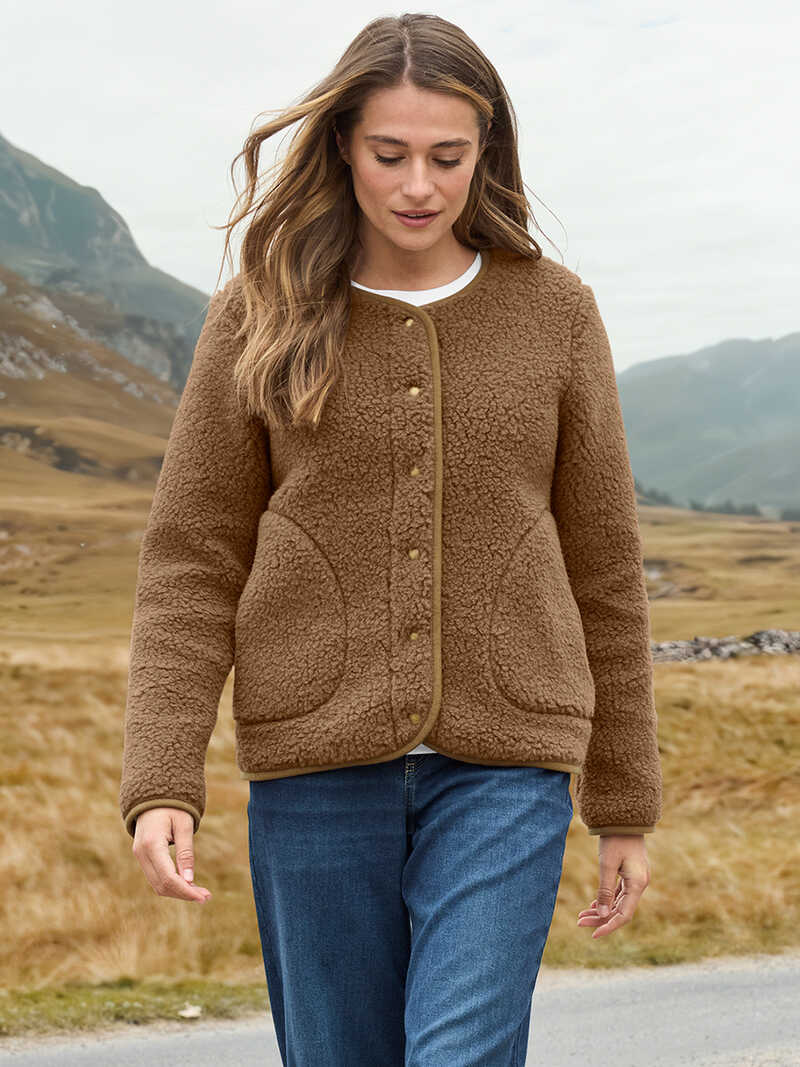 Produktbild zu Coldbreaker-Teddyjacke