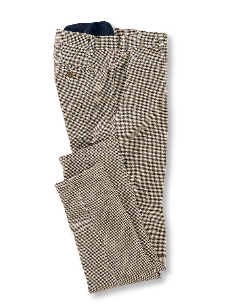 Produktbild zu Karohose mit Hahnentritt