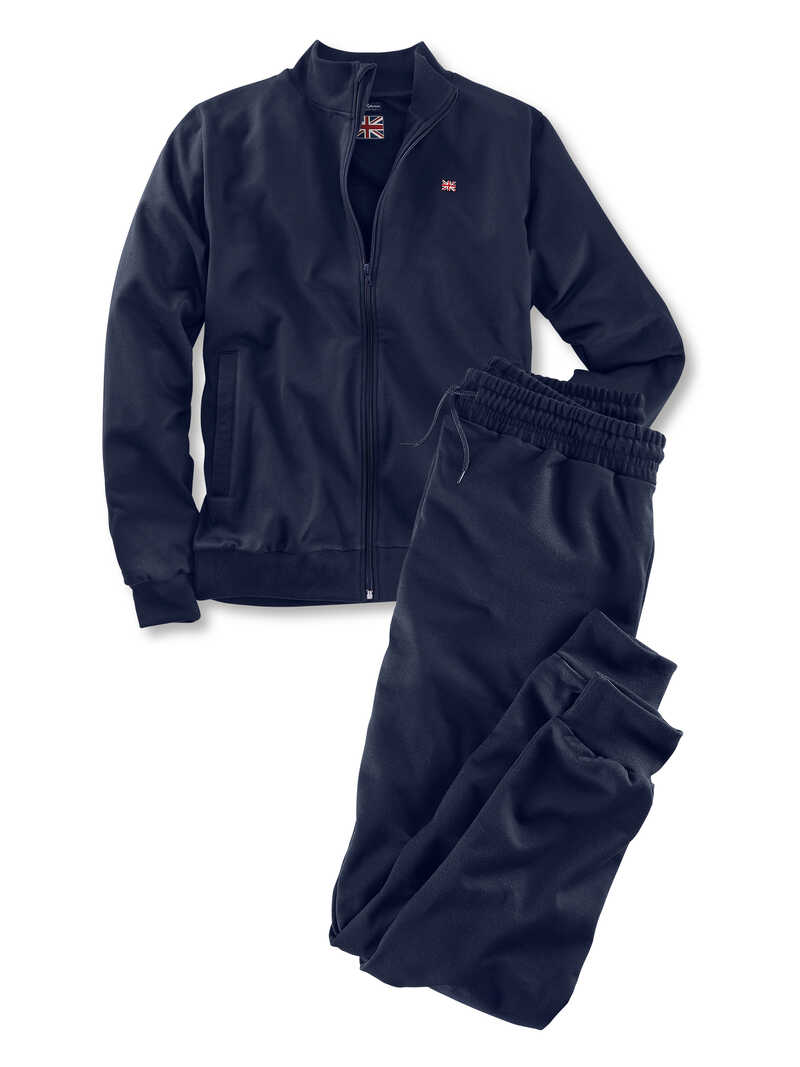 Produktbild zu Herren-Loungewear mit Union-Jack-Stickerei