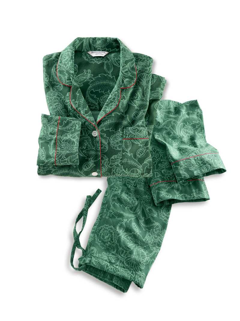 Produktbild zu Flanell-Pyjama mit Paisleys