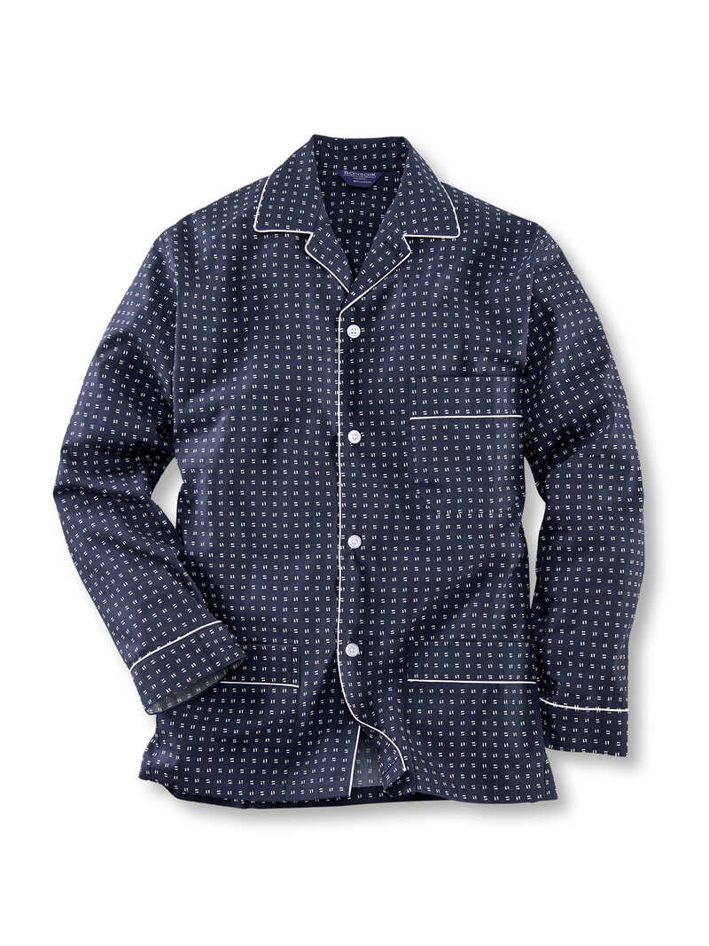 Alternatives Bild 2 zu Herrenpyjama mit Grafikprint