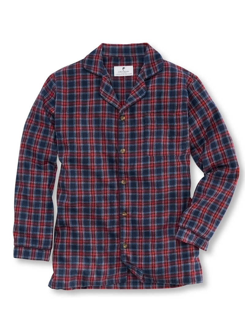 Alternatives Bild 2 zu Klassischer Flanell-Pyjama mit Schottenkaro