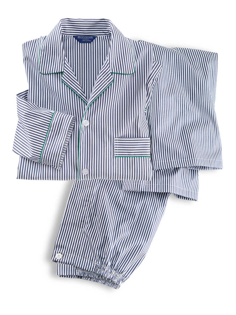 Produktbild zu Herren-Pyjama mit Rmerstreifen