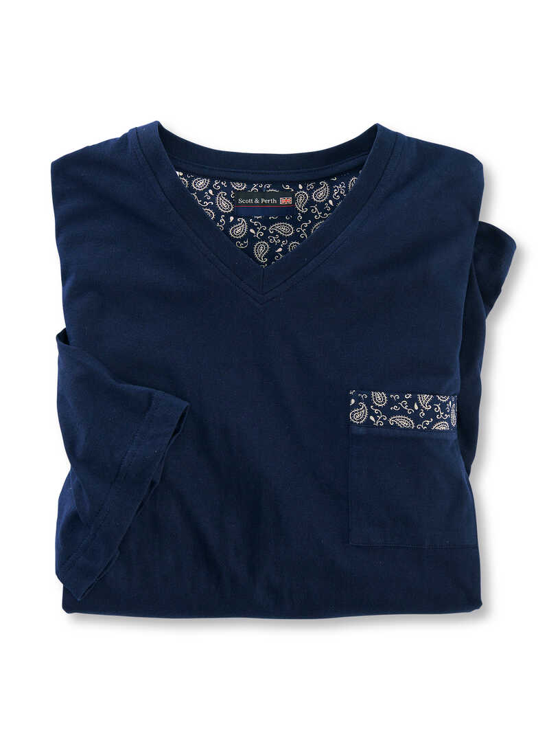 Alternatives Bild 1 zu Shorty-Pyjama-Set mit Paisleys