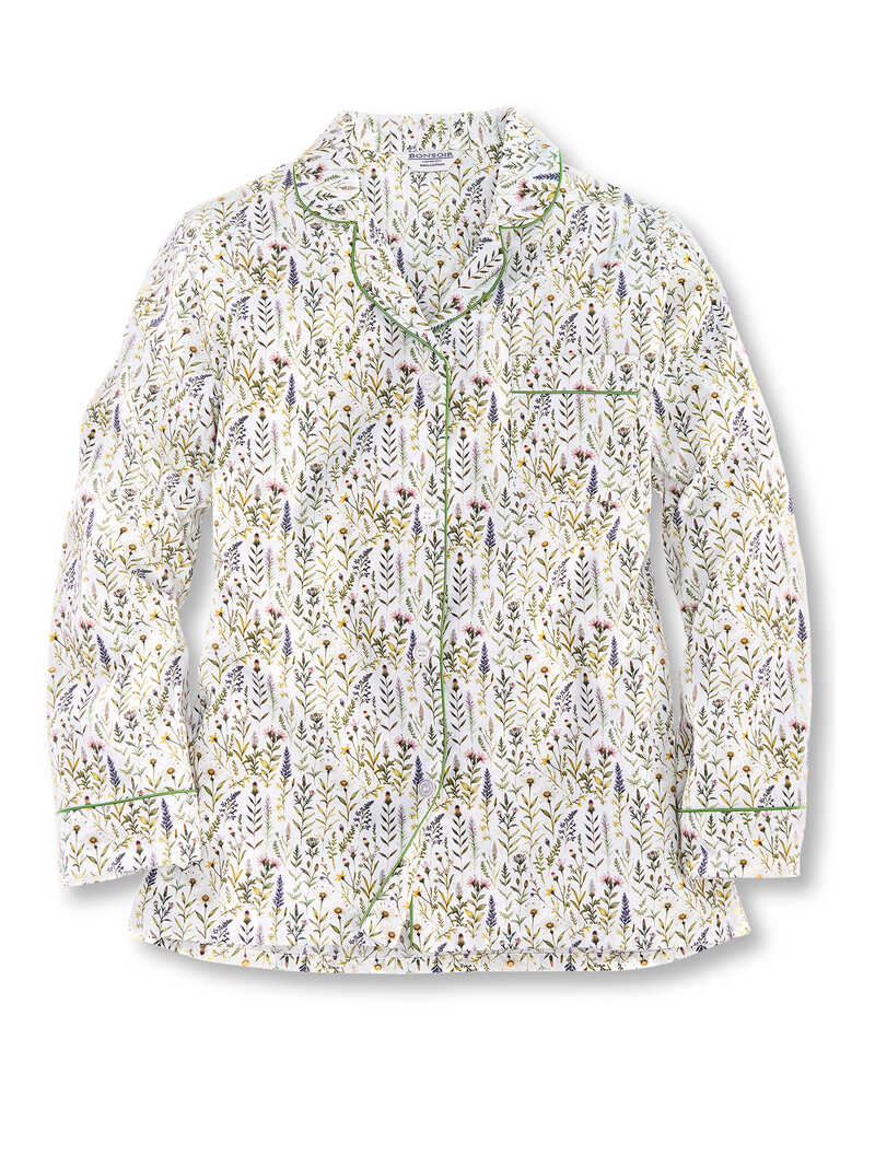 Alternatives Bild 1 zu Damen-Pyjama Meadow mit Blumenprint
