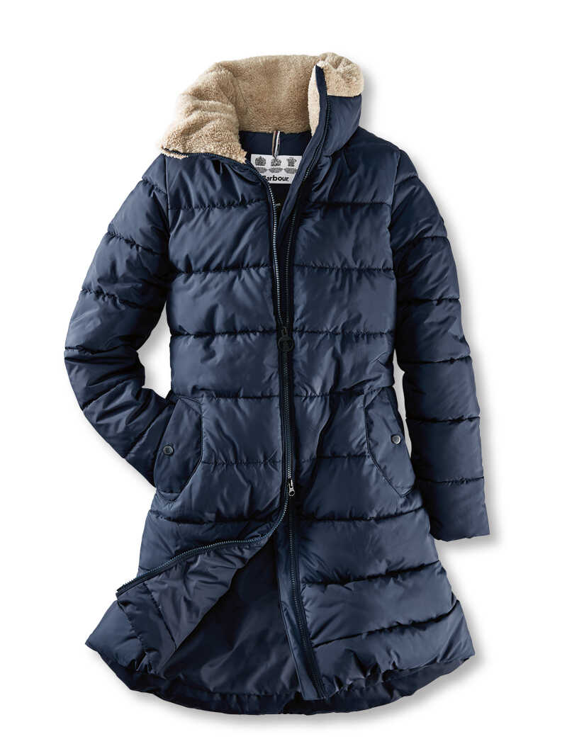 barbour steppmantel damen