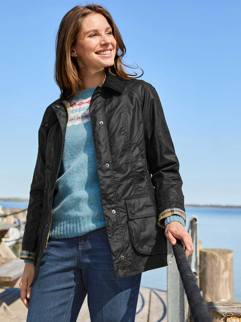 Alternatives Bild 2 zu Wachsjacke Beadnell fr Damen