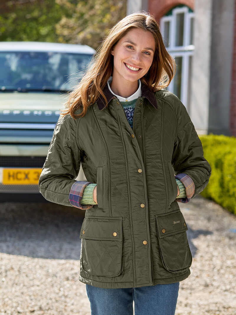 Alternatives Bild 1 zu Kurze Damen-Steppjacke Polarquilt