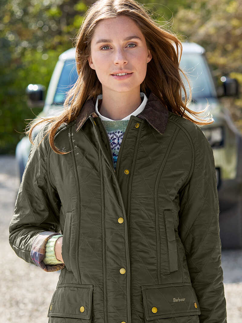 Alternatives Bild 4 zu Kurze Damen-Steppjacke Polarquilt