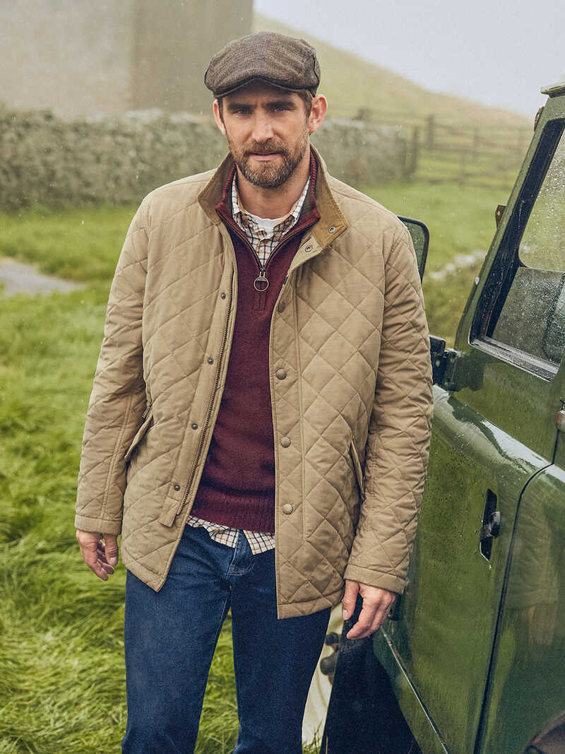 Produktbild zu Herren-Steppjacke Shoveler