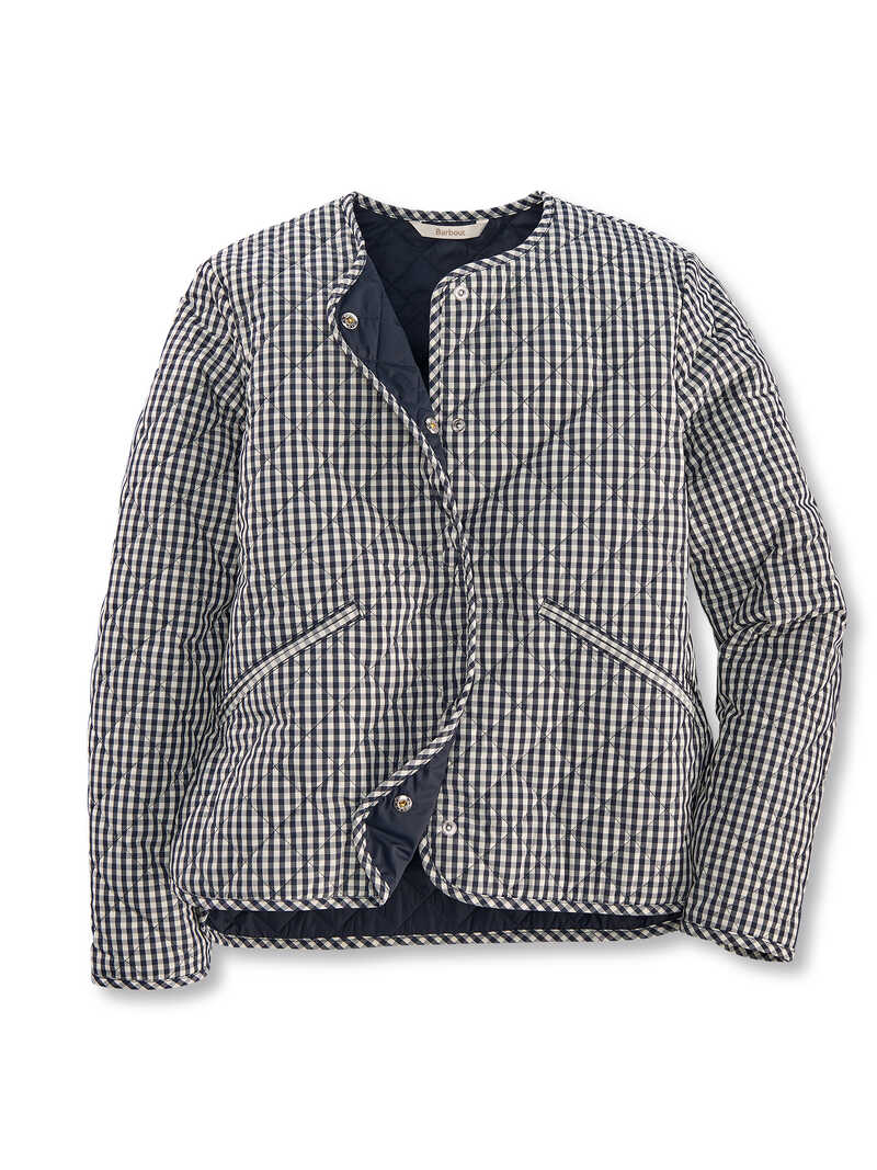 Produktbild zu Steppjacke mit Vichykaro