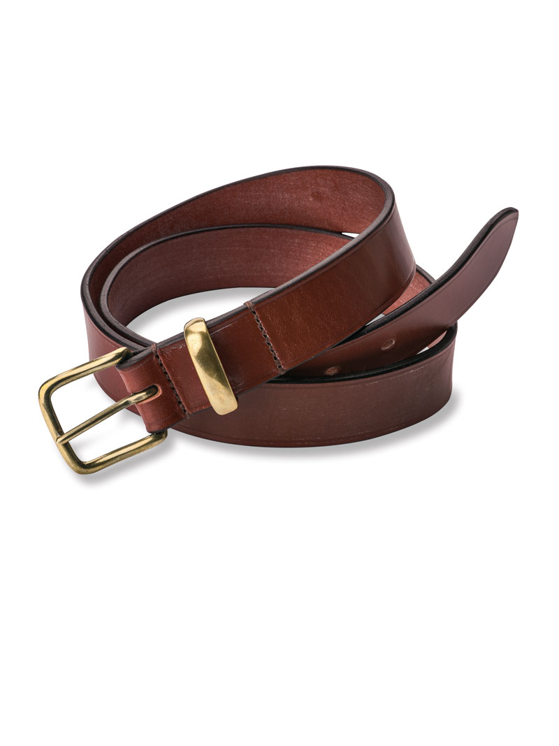 Produktbild zu Lederg�rtel f�r Herren aus Sattelleder