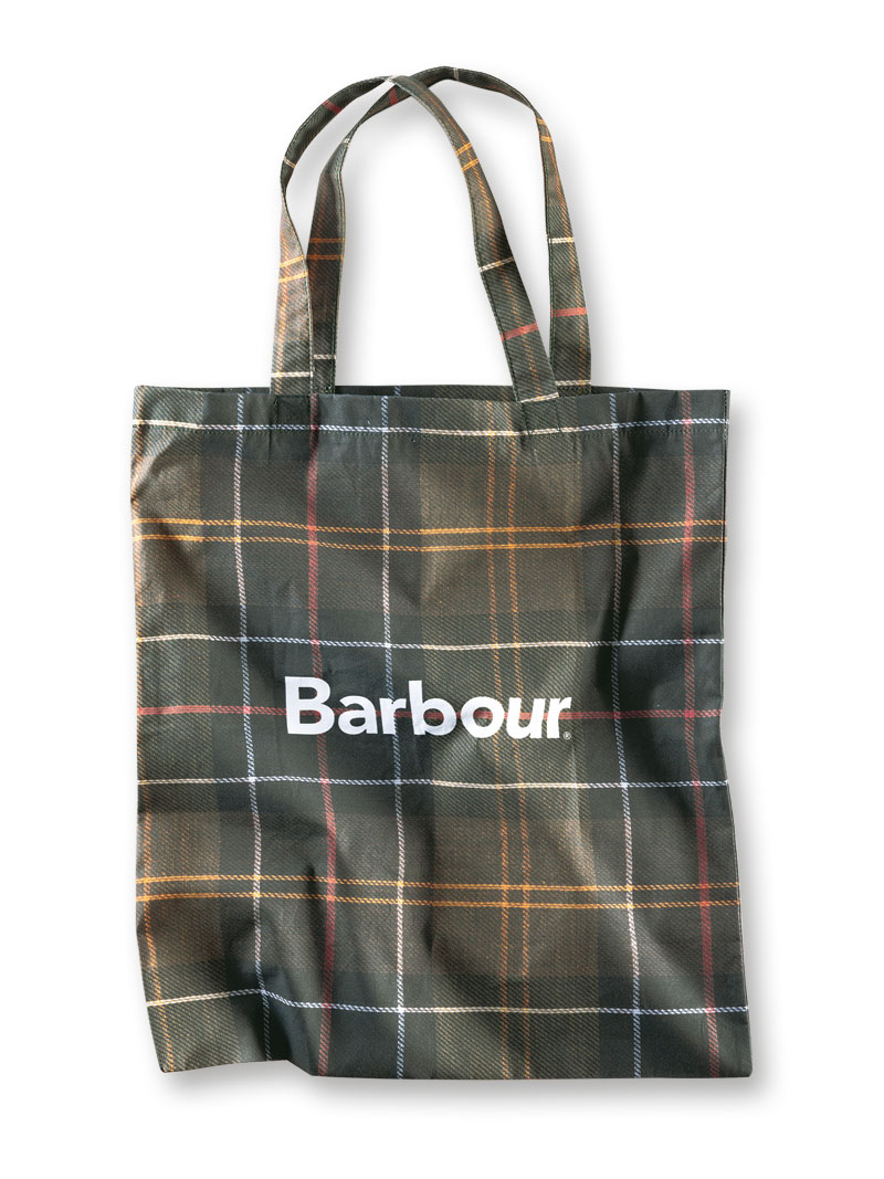 Tasche als Zugabe für Barbour-Einkäufe bei THE BRITISH SHOP