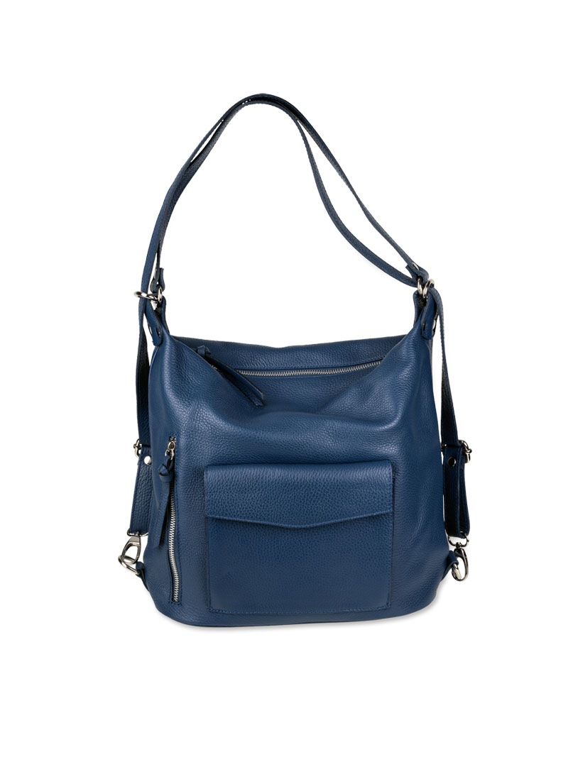 Produktbild zu Handtasche-Rucksack aus Leder