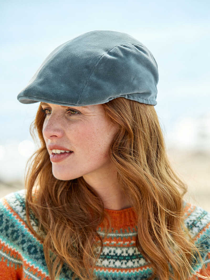 Alternatives Bild 1 zu Damen-Schirmmtze aus Samt