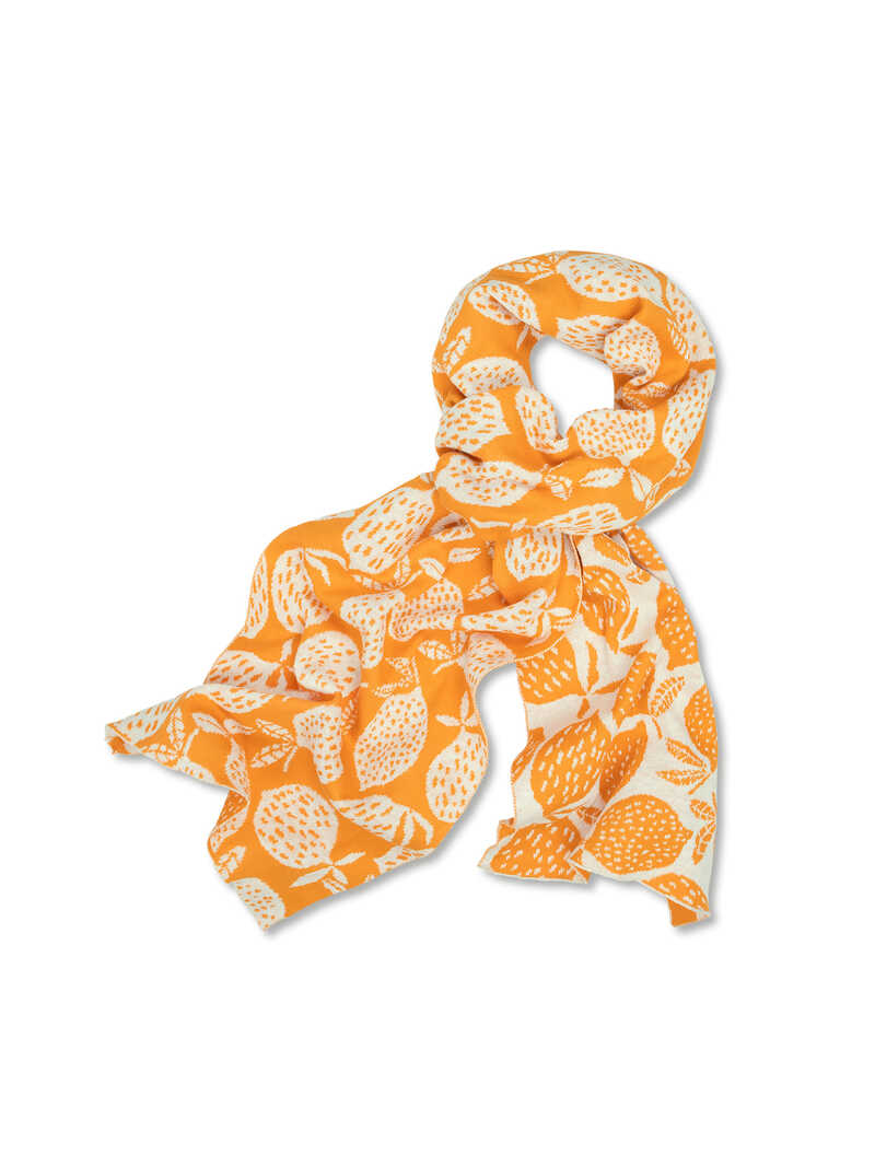 Produktbild zu Irischer Sommerschal mit Zitronen