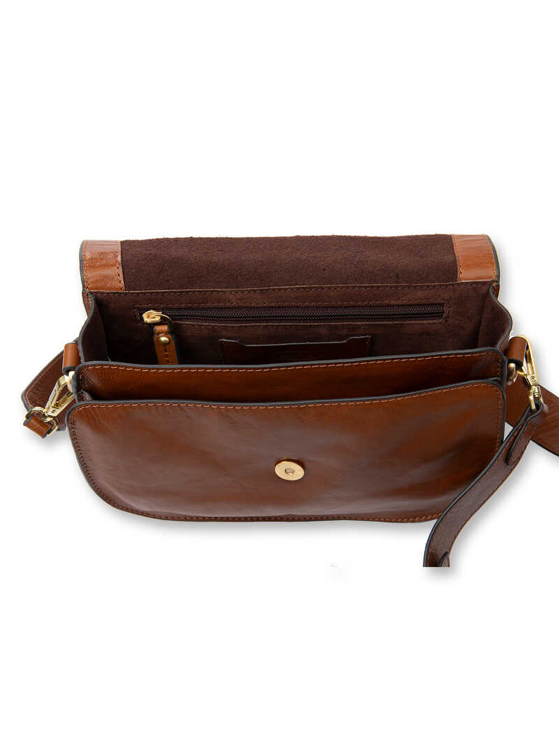 Alternatives Bild 2 zu Leder-Umhngetasche