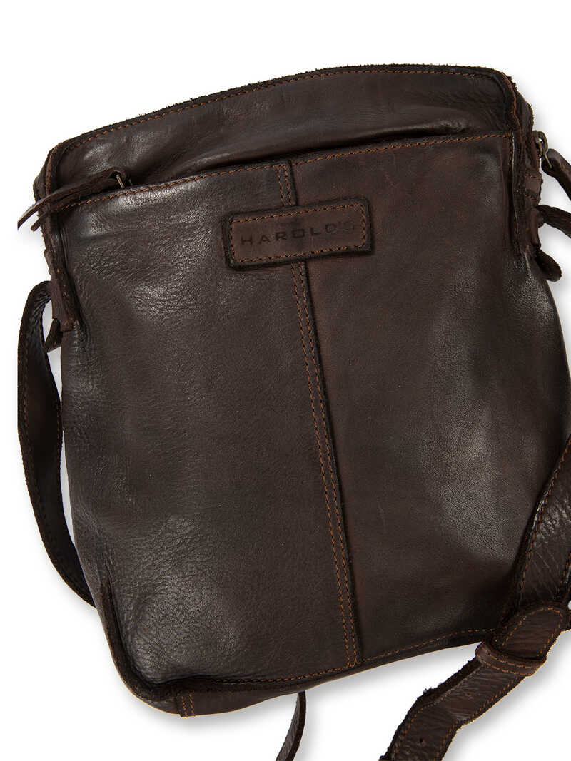 Alternatives Bild 1 zu Leichte Leder-Crossbag