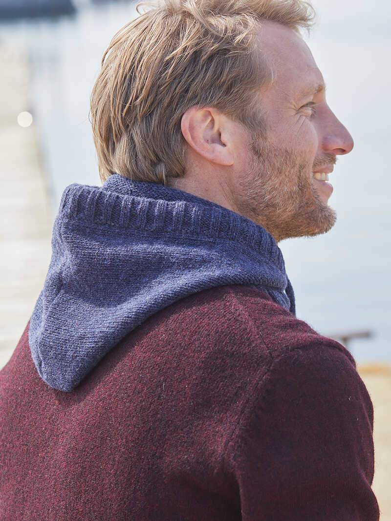 Alternatives Bild 2 zu Fisherman-Strickkapuze