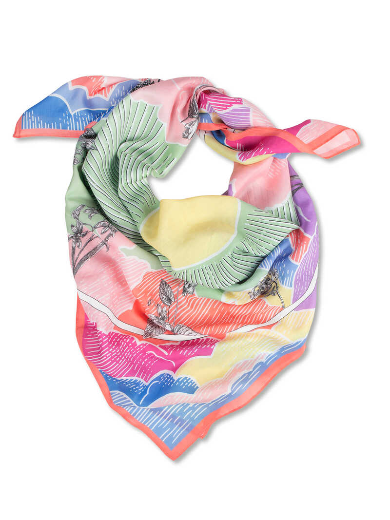 Alternatives Bild 2 zu Nicki-Tuch Pastel Clouds