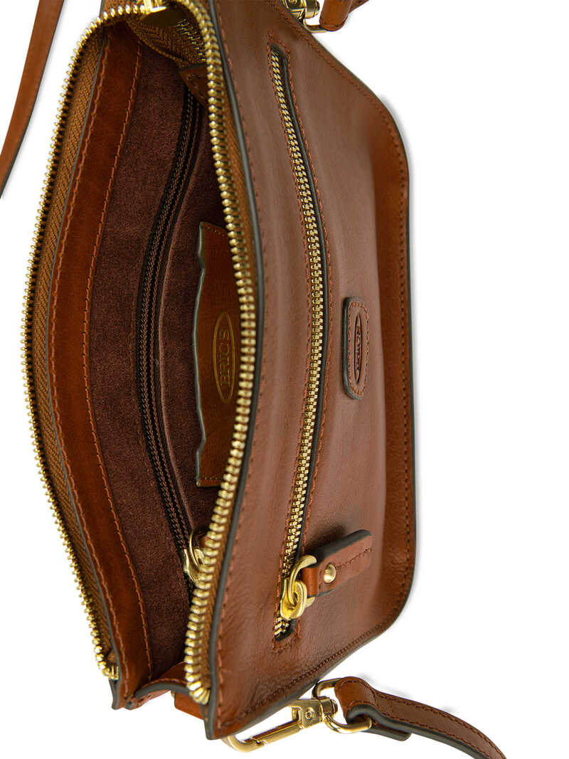 Alternatives Bild 3 zu Crossbag aus Veloursleder