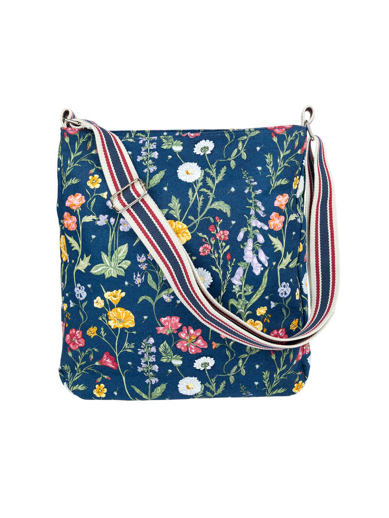 Produktbild zu Messenger Bag mit Blumen