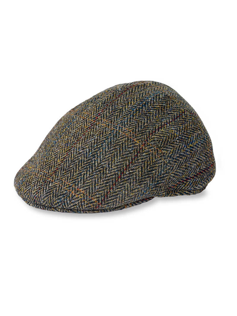 Produktbild zu Herrenkappe aus Harris Tweed