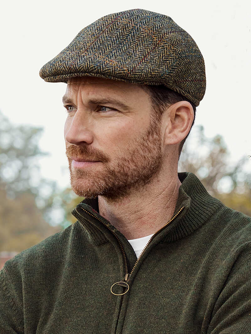 Alternatives Bild 1 zu Herrenkappe aus Harris Tweed