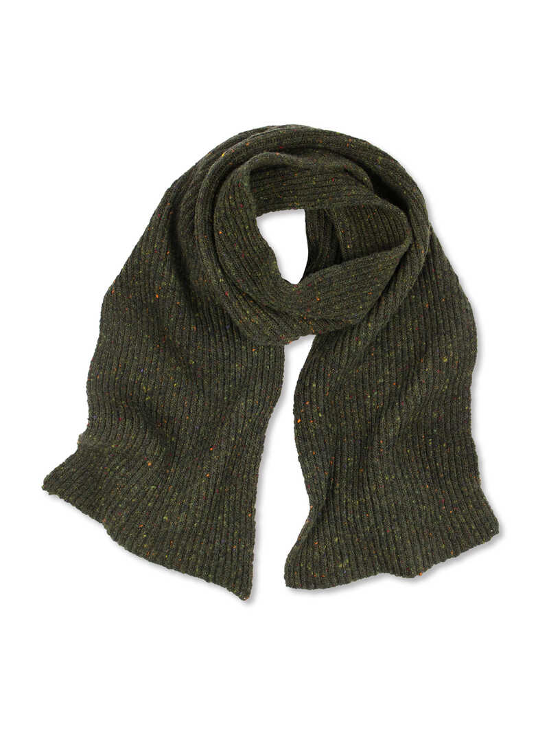 Produktbild zu Schurwoll-Schal Rippenstrick