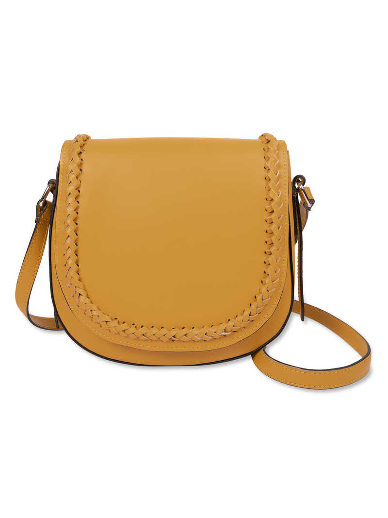 Produktbild zu Gelbe Umhngetasche Saddle Bag