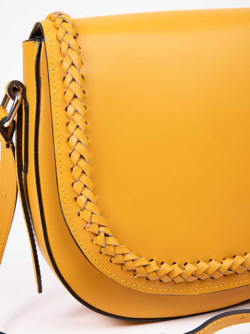 Alternatives Bild 1 zu Gelbe Umhngetasche Saddle Bag