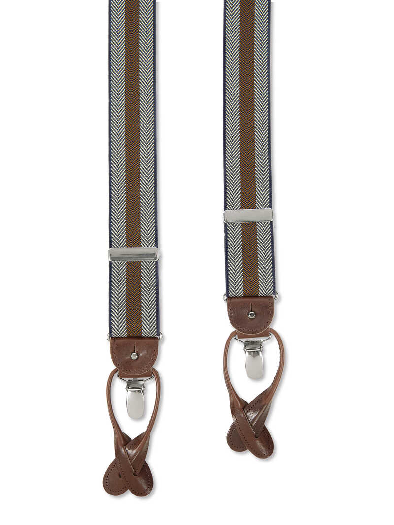 Produktbild zu Englische Hosentrger im Fischgrat-Dessin