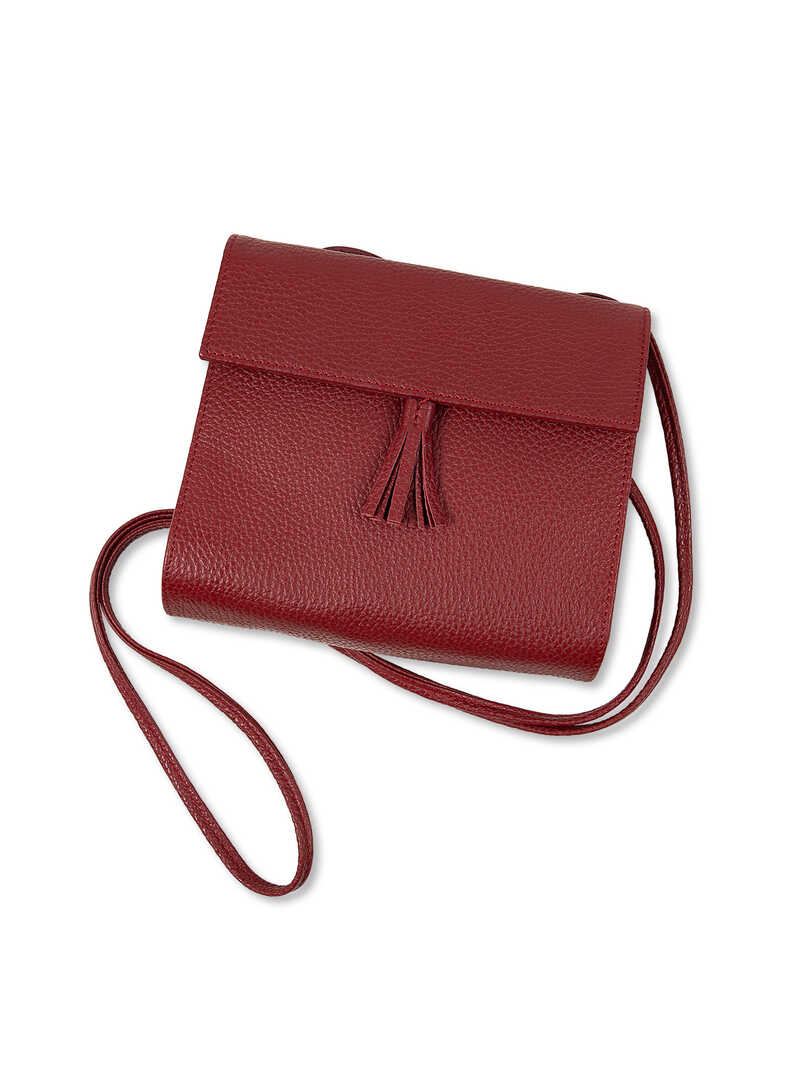 Produktbild zu Kleine rote Umhngetasche Cambridge