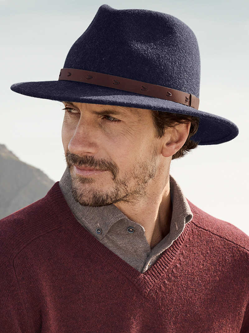 Produktbild zu Wollfilz-Hut Filton im Feodora-Stil