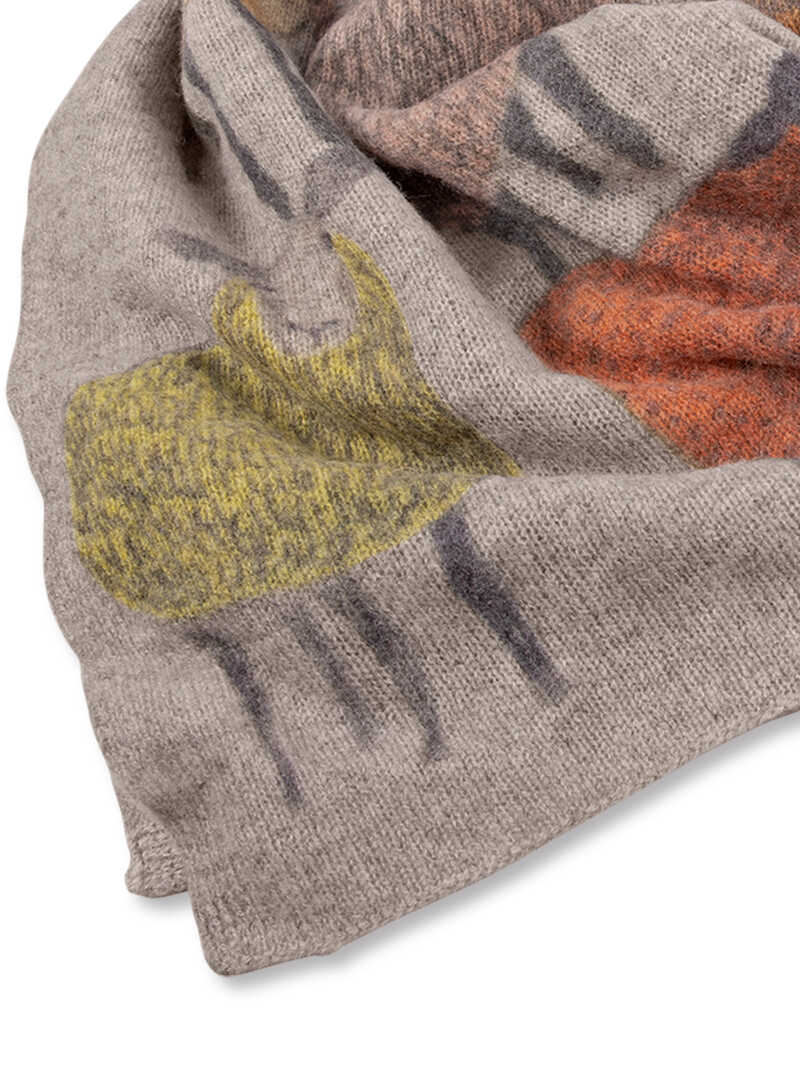 Alternatives Bild 2 zu Wolltuch mit Schafen