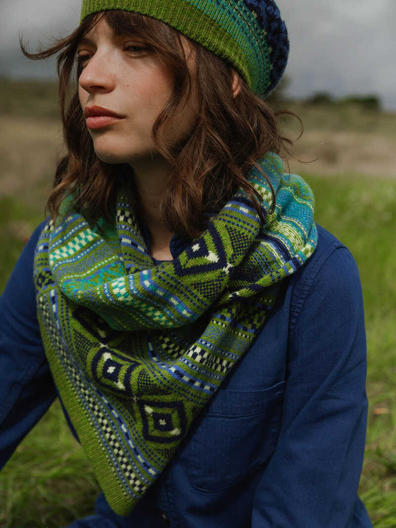 Produktbild zu Fair-Isle-Loopschal