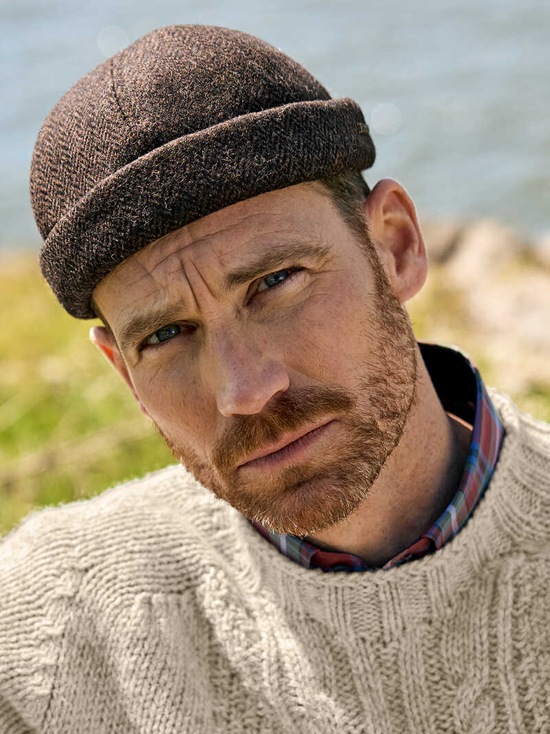 Produktbild zu Braune Dockermtze