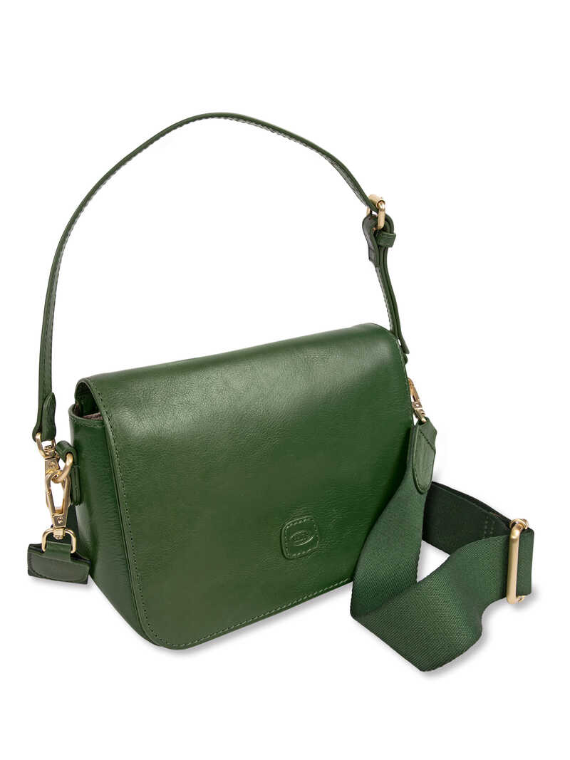 Alternatives Bild 1 zu Grne Leder-Umhngetasche